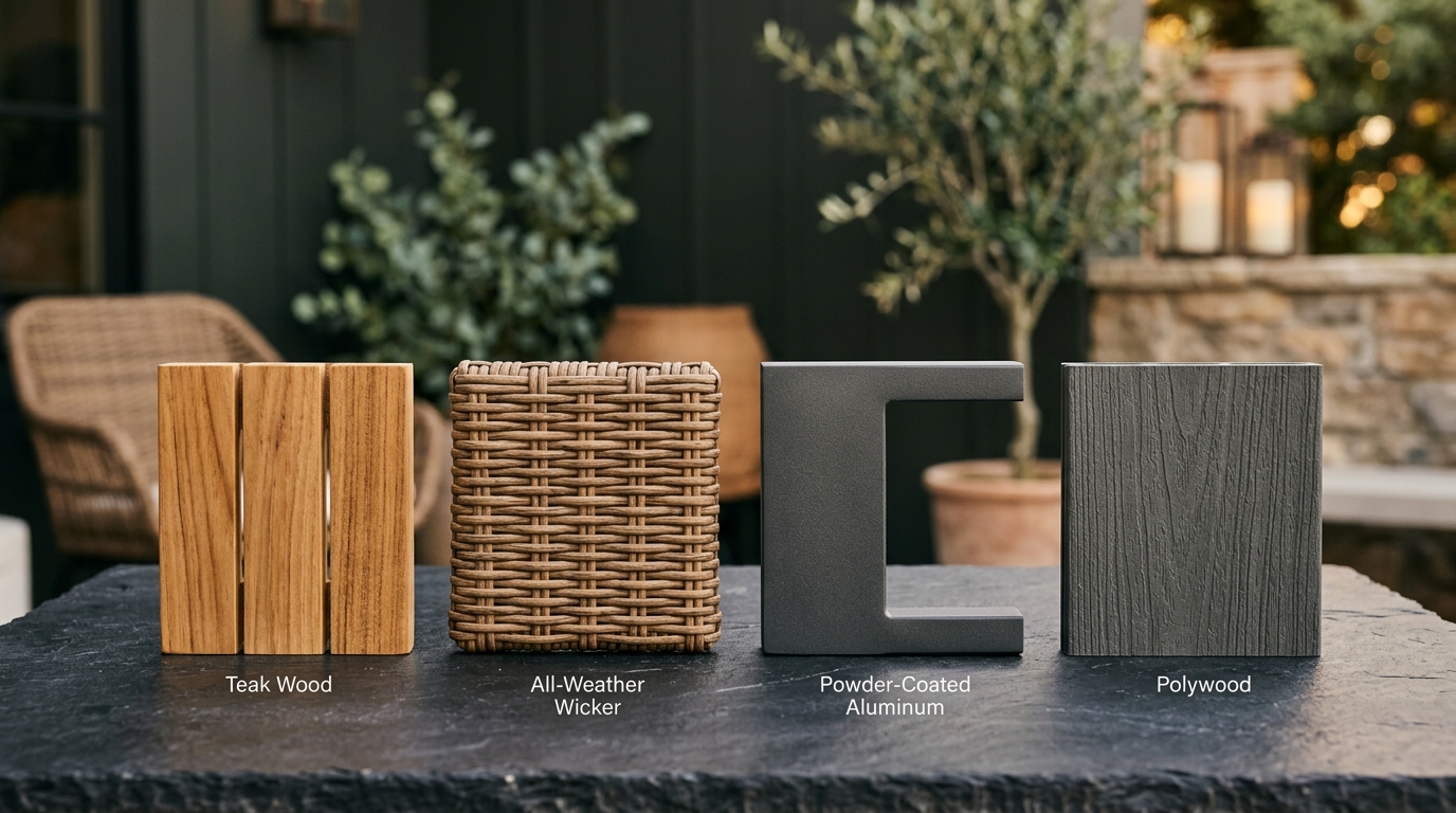 Outdoor Furniture Materials: What Works Best and Why